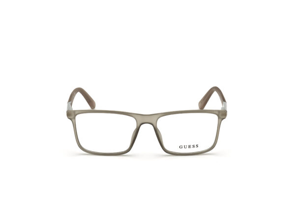 frame glasses guess men women rectangular grey acetate