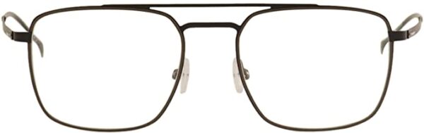frame glasses lightec morel men pilot black and bronze stainless steel