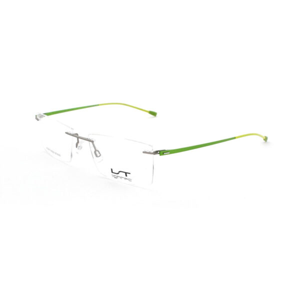 frame glasses lightec morel griff men women green stainless steel