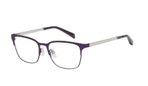 frame glasses karen millen women square purple metal