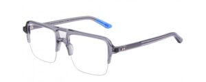 frame glasses men urban owl square double bridge nylor crystal grey acetate