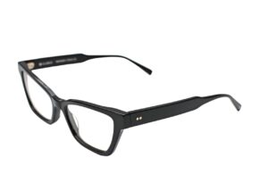 eyeglasses el greco women cat eye shape black acetate