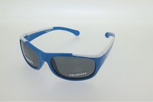 sunglasses kids marasil boys sport aqua and white acetate fume polarized lenses uvprotection