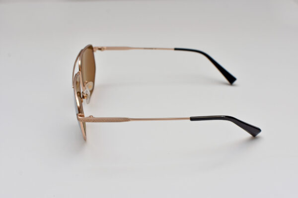 sunglasses zeus dione men women aviator metal gold brown lenses antireflex uvprotection