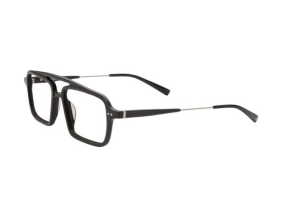 Frame glasses kreuzbergkinder men square shape double bridge dark grey color acetate