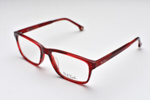 frame glasses paul frank men women unisex rectangular shape burgundy acetate