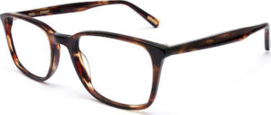 frame glasses bluesky men women unisex square shape brown havana acetate