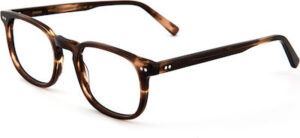 frame glasses bluesky men women unisex square shape brown havana acetate