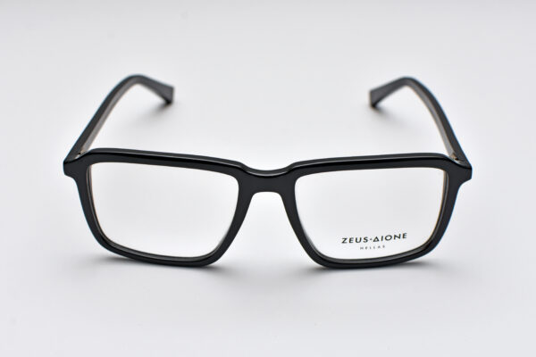 frame glasses zeus dione men women unisex square shape black acetate