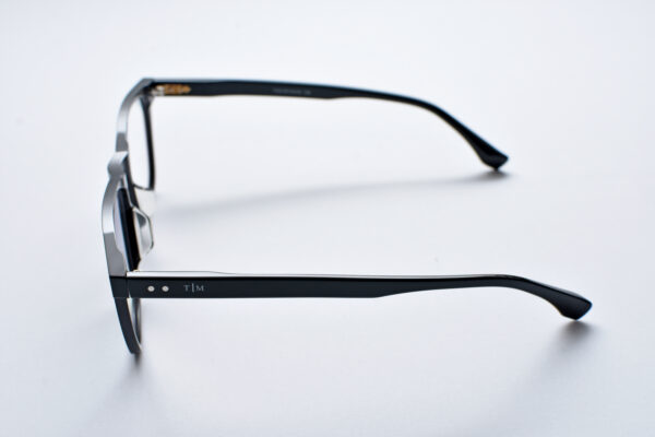 frame glasses tailor made men women square shape black acetate