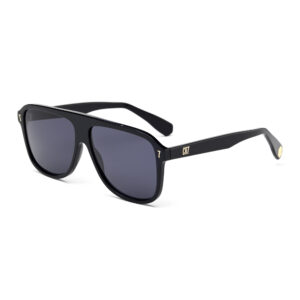 sunglasses cr7 italia independent men oversized square shape black acetate fume lenses uvprotection
