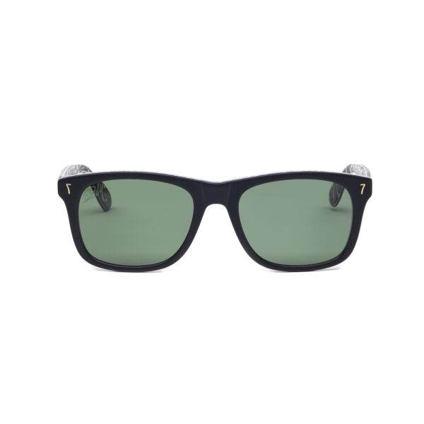 sunglasses cr7 italia independent men square shape black acetate green polarized lenses uvprotection