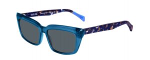 sunglasses urban owl women butterfly shape blue acetate fume lenses uvprotection