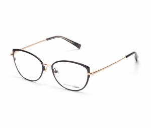 eyeglasses william morris women metallic frame butterfly shape black color golden temples and bridge