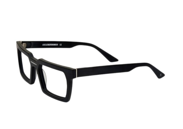 glasses kreuzberkinder eyeglasses men women rectangular black acetate