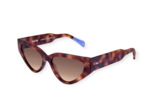 sunglasses urban owl women cat eye shape brown havana acetate handmade gradient brown lenses uvprotection