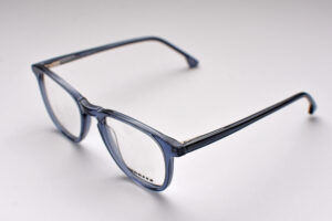 eyeglasses moritz men women square shape crystal blue acetate