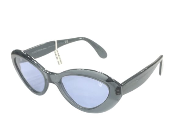 sunglasses marchema women butterfly shape crystal grey acetate aqua lenses by zeiss uvprotection