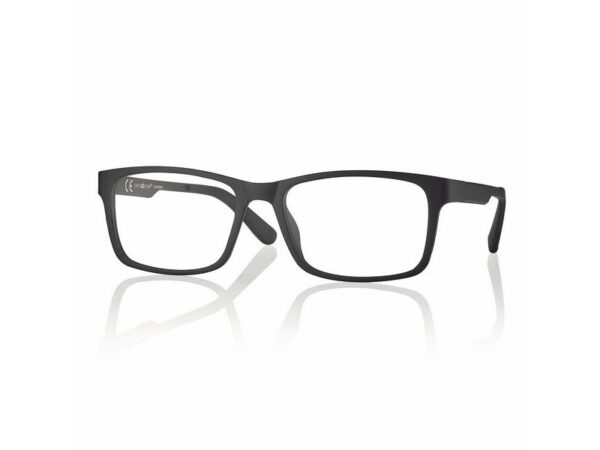 eyeglasses centrostyle men glasses rectangular shape black plastic frame flexible and light frame