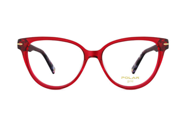 eyeglasses polar frame glasses women butterfly shape red acetate burgundy temples