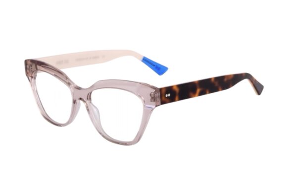 eyeglasses urban owl women butterfly shape crystal beige acetate brown havana temples ethical design green product