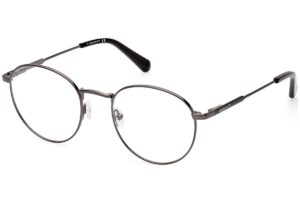 eyeglasses gant men women unisex round shape metal frame gun metal