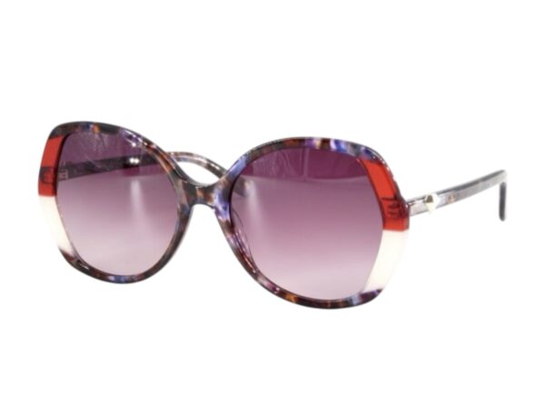 sunglasses envy women oval shape colorful acetate gradient purple lenses uv protection