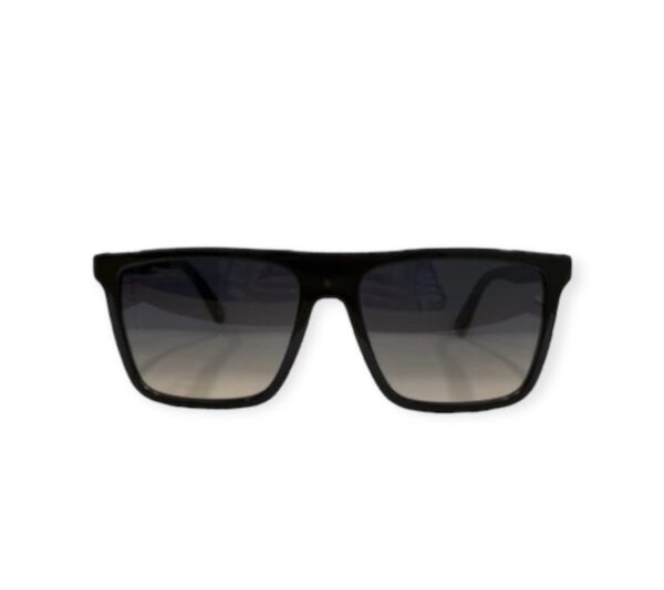 sunglasses paul frank men square shape black acetate gradient grey lenses antireflex coating uv protection