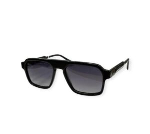 sunglasses tetras community men square shape black plastic frame gradient grey lenses