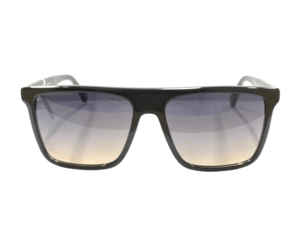 sunglasses paul frank men square shape black acetate gradient grey lenses antireflex coating uv protection