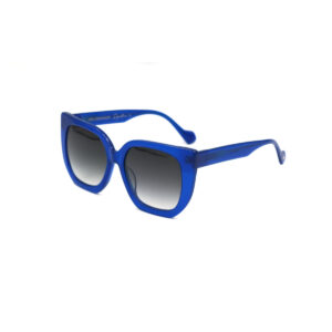 sunglasses kreuzbergkinder women butterfly shape blue acetate gradient grey lenses antireflex coat uv protection