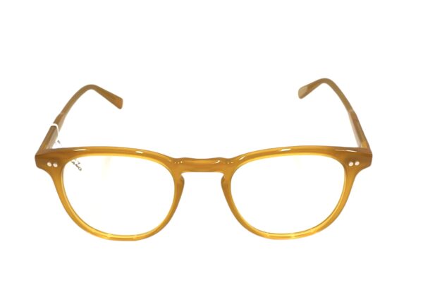 eyeglasses bluesky men women unisex round shape honey brown acetate