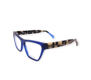 eyeglasses urban owl women butterfly shape blue acetate tortuga temples