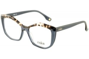 eyeglasses riska women butterfly shape crystal blue and tortuga acetate