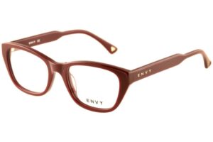 eyeglasses envy women butterfly shape burgundy acetate