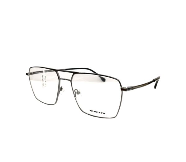 eyeglasses moritz aviator shape men gun metal frame