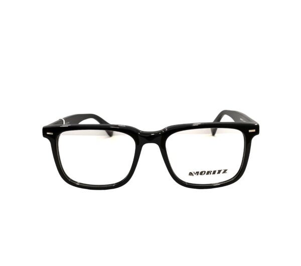 eyeglasses moritz men square shape black acetate