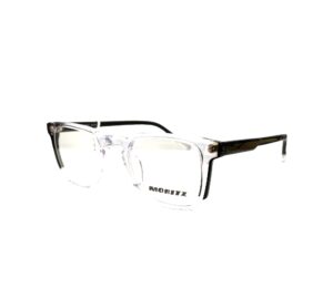 eyeglasses moritz men square shape crystal acetate black temples