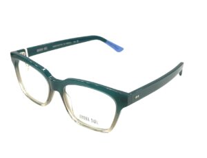 eyeglasses urban owl square shape slightly butterfly women green acetate transparent details