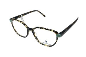 eyeglasses charmossas women butterfly shape brown havana acetate mint green details