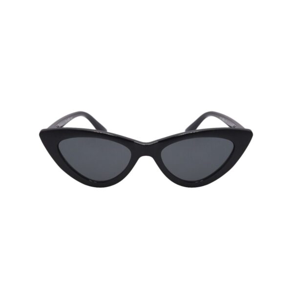 sunglasses centrostyle kids girls cat eye shape black plastic frame grey polarized lenses uv protection