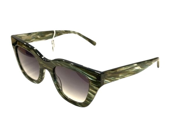 sunglasses bluesky women butterfly shape tropical green acetate gradient grey lenses with anti reflective coat uv protection