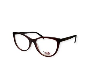 frames eyeglasses funky buddha burgundy acetate butterfly shape