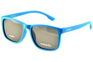 sunglasses marasil kids boys square shape aqua plastic frame grey polarized lenses uv protection