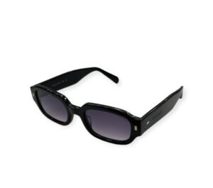 sunglasses tailor made men women unisex black acetate frame gradient grey lenses antireflective coat uv protection
