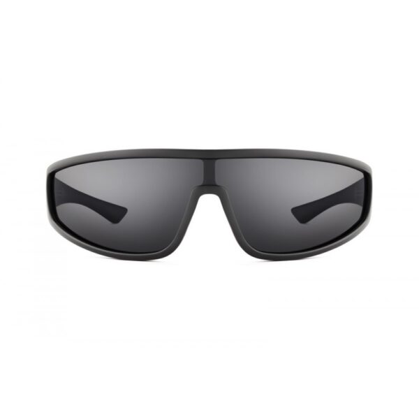 sunglasses polar plr men women unisex mask black acetate grey lenses super polarized uv protection