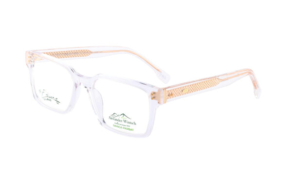 eyeglasses alexander wintsch men women unisex square shape transparent acetate