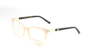 eyeglasses alexander wintsch women butterfly shape ice white acetate black temples