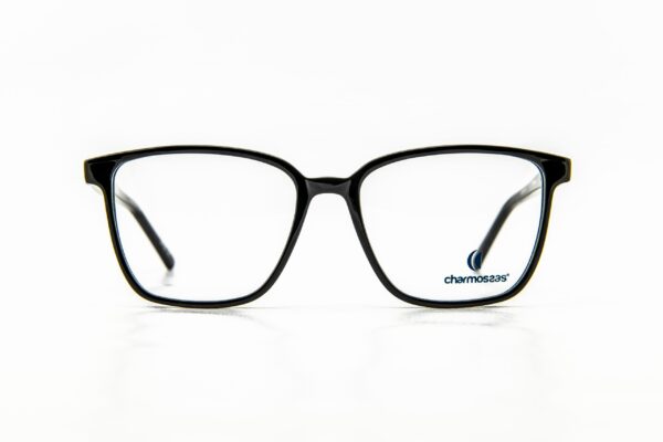 eyeglasses charmossas women square shape black acetate