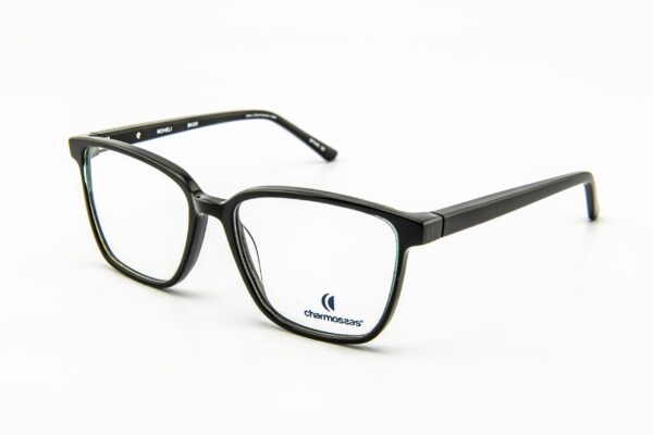 eyeglasses charmossas women square shape black acetate